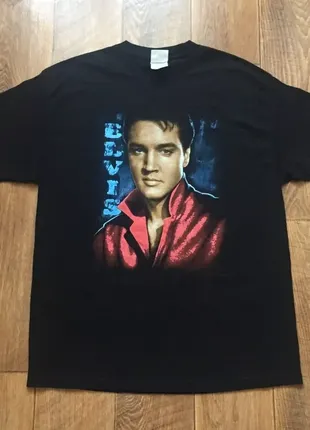 Вінтажна офіційна футболка рок мерч elvis presley 2003 року