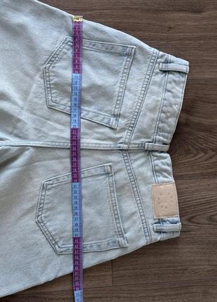 Голубые джинсы pull bear 6