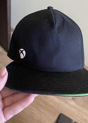 Классная, кепка, в черном, цвете, от дорогого бренда: xbox👌