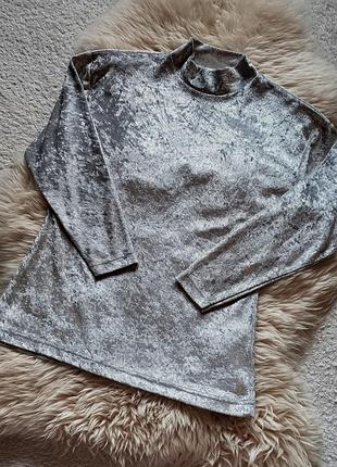 Гольф велюровый sweet vallery велюровый свободный гольф бархатный бадлон водолазка плюшевая винтаж бархатная водолазка