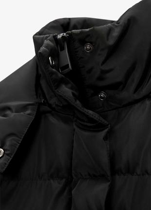 Длинный пуховик zara6 фото