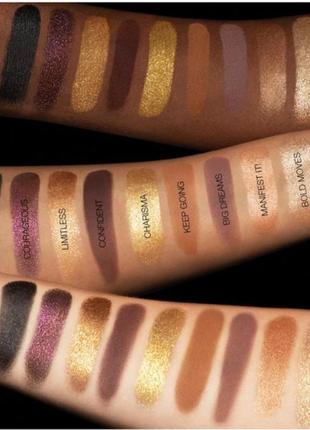 Палетка тіней huda beauty empowered eyeshadow palette7 фото