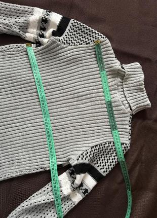 Светр туніка з орнаментом 7