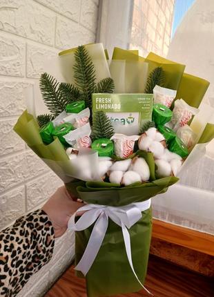 Букеты из конфет