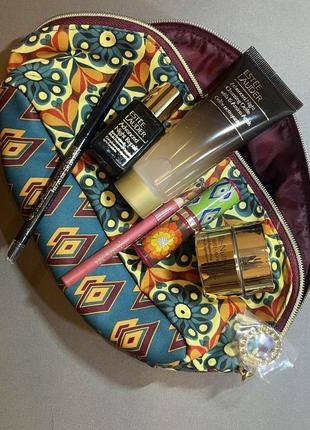 🔥🔥🔥 ціна🤩🤩подарунковий набір estee lauder 6 продуктів+ косметичка😍😍😍