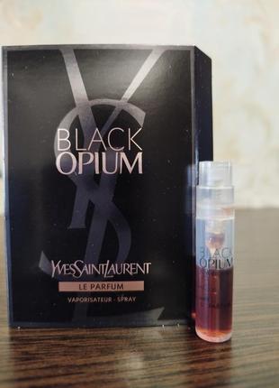 Yves saint laurent black opium le parfum 1.2 мл