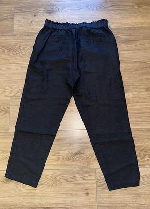 Льняные брюки hm