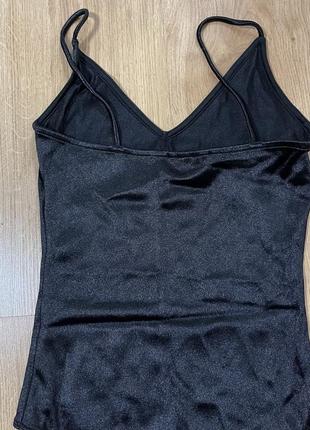 Классный атласный боди topshop7 фото