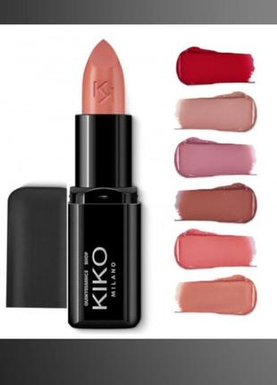 Кремовая помада kiko milano smart fusion lipstick
