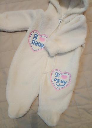 Чоловічок, сліп, ромпер, комбінезон для дівчинки