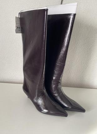 Чоботи zara 38