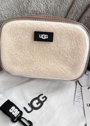 Сумка ugg кросс-боди из шерсти