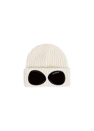C.p. company шапка merino wool goggle beanie