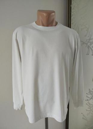 Лонгслив хлопок 73% полиэстер 27% uniqlo