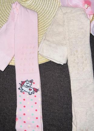 Колготи котонові з стоперами // розмір:  ✔️86/ 92