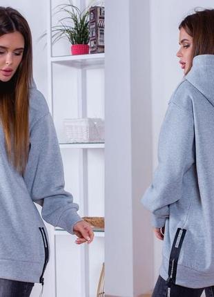 Удлиненное худи oversize