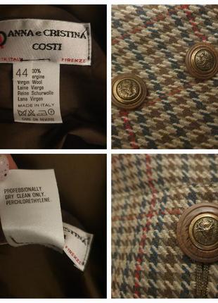 Итальянский шерстяной костюм