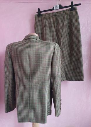 Итальянский шерстяной костюм