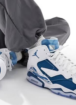 Кроссовки мужские air jordan mvp white/blue dz4475-101, 44.5р
