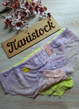Комплект кружевных трусиков 3шт