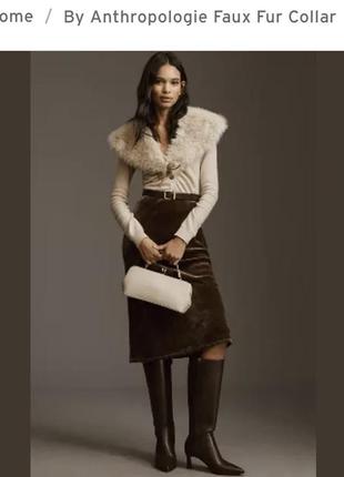 Anthropologie шарф накидка комірець