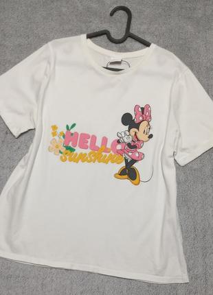 Женская трикотажная футболка minnie mouse disney размер 18
