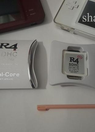 Стилус + r4 2024 dual core гра флеш картридж для nintendo ds 3ds 2ds, xl, dsi, ds lite, дс fat new