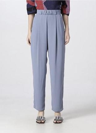 Брюки з защіпками штани emporio armani