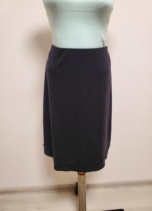 Гарна брендова трикотажна спідниця