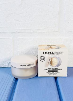 Laura mercier ultra-blur translucent loose setting powder полупрозрачная рассыпчатая пудра 6g