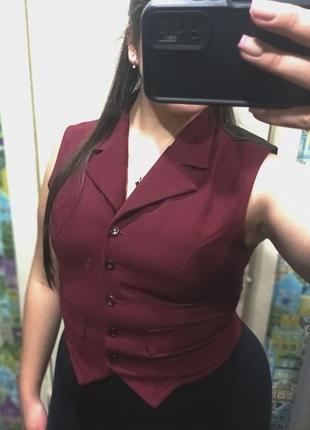 Элегантная офисная желетка женская😍