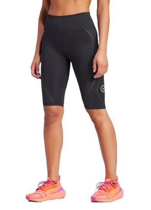 Adidas x stella mccartney tpa bike black short tights шорты велосипедки беговые