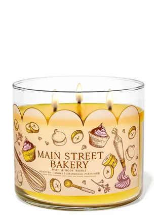 Парфюмированная свеча bath and body works main street bakery