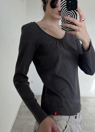 Сірий лонгслів edc