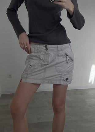 Сіра карго спідниця edc