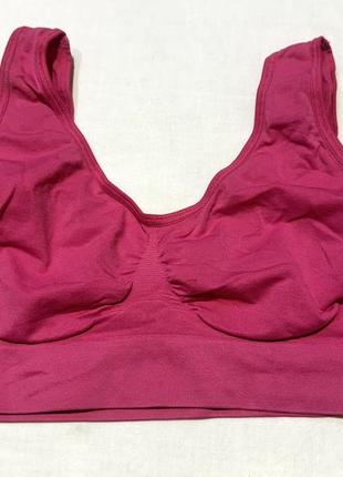 Безшовний бра ліф для тренувань спортивний топ розмір м