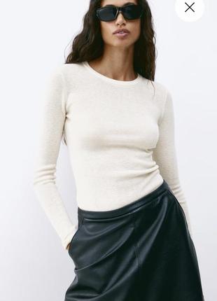 Лонгслів вовна + кашемір h&m premium selection 💝