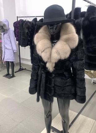 Шуба из нутрии,шуба нутрия песец, натуральная шуба из нутрии