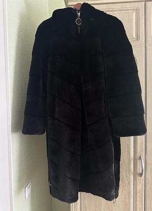 Шуба нова чорна