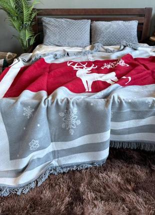 Плед новогодний