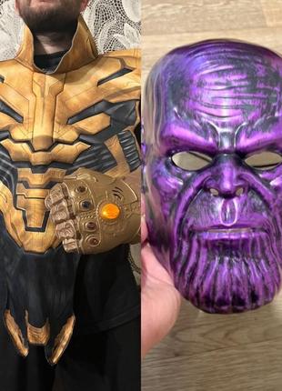 Карнавальний костюм танос рукавичка нескінченності лиходій мерехтіли фінал