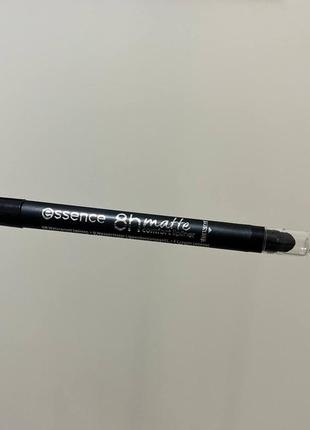Олівець для очей чорний essence ессенс матовий , водостійкий