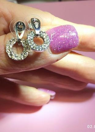 Нежные серьги гвоздики.9 фото