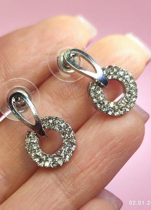 Нежные серьги гвоздики.6 фото