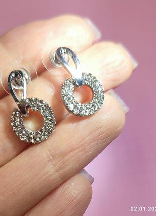 Нежные серьги гвоздики.2 фото