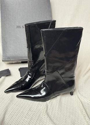 Сапоги jil sander полусапожки