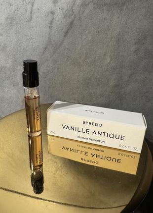 Byredo vanille antique оригинальный пробник 2 ml.