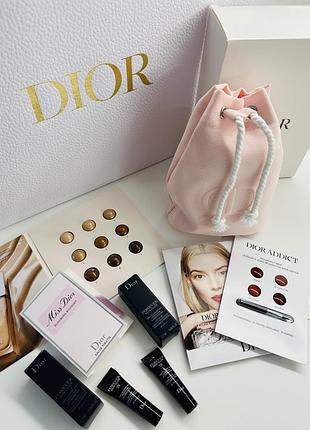 Набір dior, тон forever, помада addict, аромат miss dior