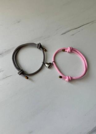 Парные браслетики шнурочки