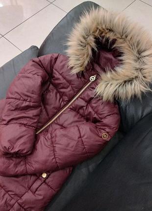Зимнее пальто michael kors. пуховик. зимняя куртка. оригинал.